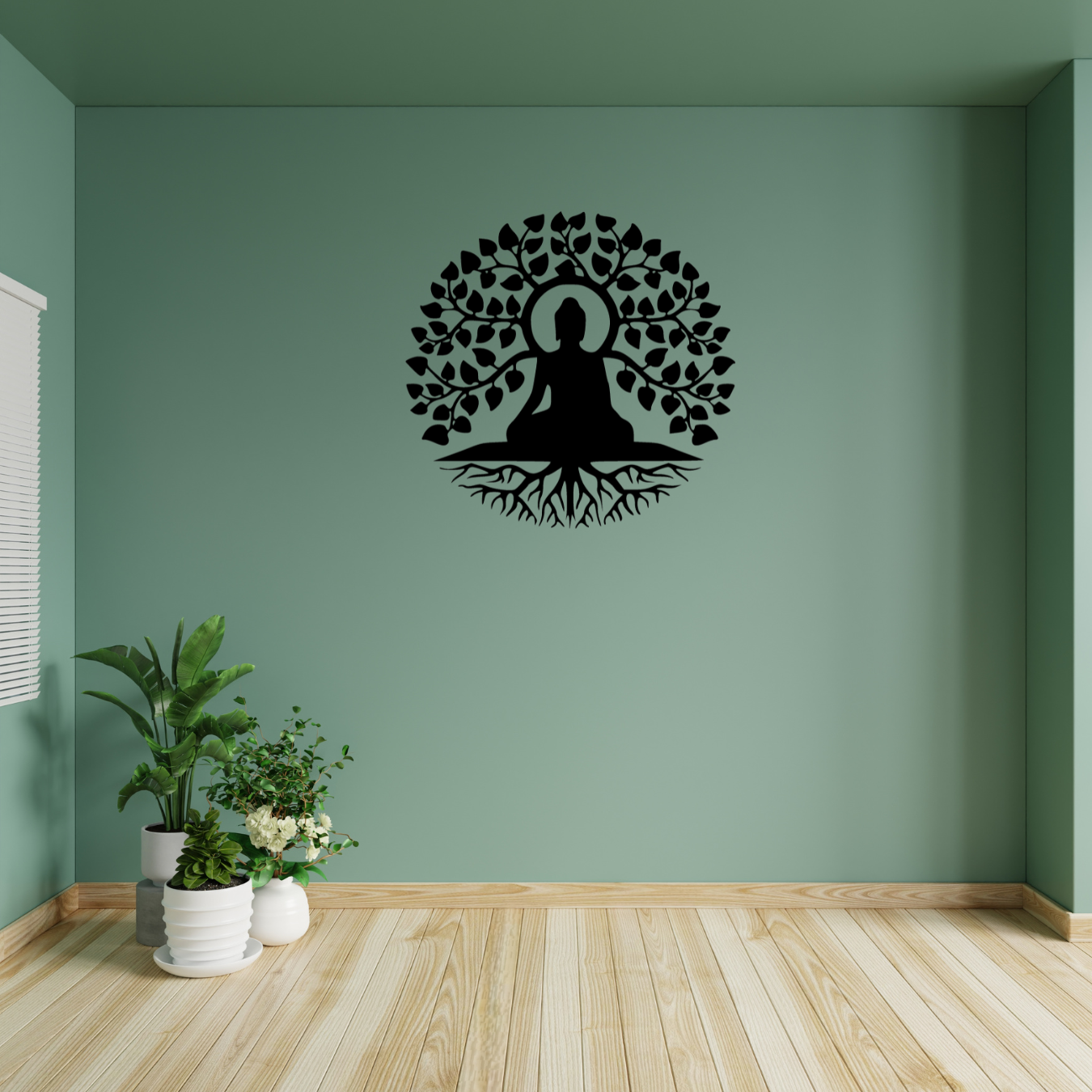 Cuadro Buda Árbol de la Vida: Arte Espiritual con significado, ideal centros de Yoga